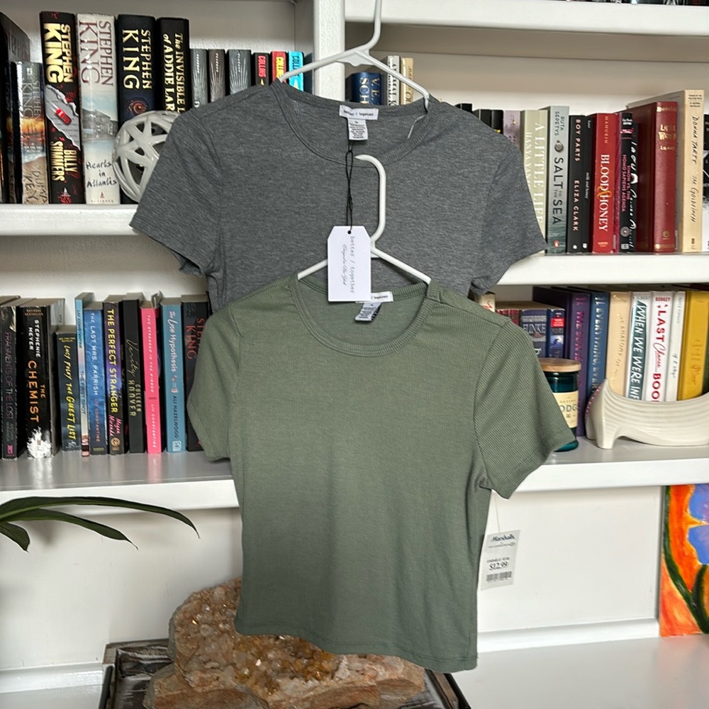 2 Better Together Crop Tops, women’s medium. New with tags.
